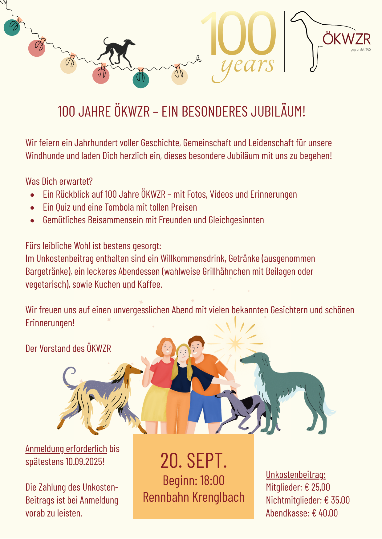 100 Jahre Feier ÖKWZR